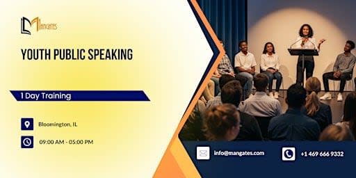 Youth Public Speaking: 1 Day Training in Bloomington, IL