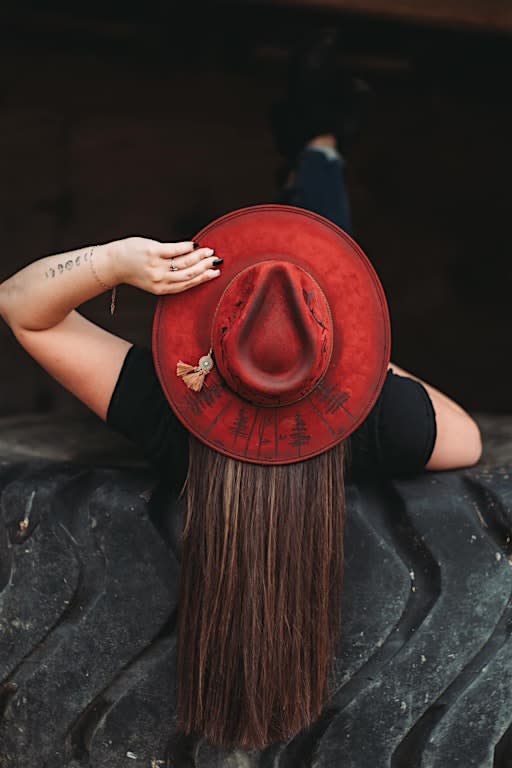 Western Hat & Suede Ball Cap Hat Workshop | Hat Lady Biz | Withee, WI
