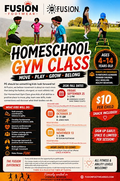 Homeschool Gym Class-September 25