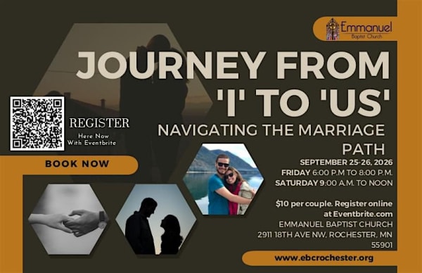 A Journey From "I" to "Us": Navigating the Marriage Path