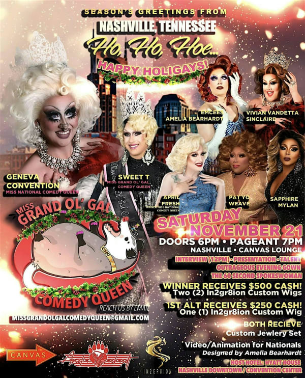 Miss Grand Ol Gal Comedy Queen Pageant 2026