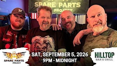Spare Parts Project - Live Music at Hilltop Bar & Grill