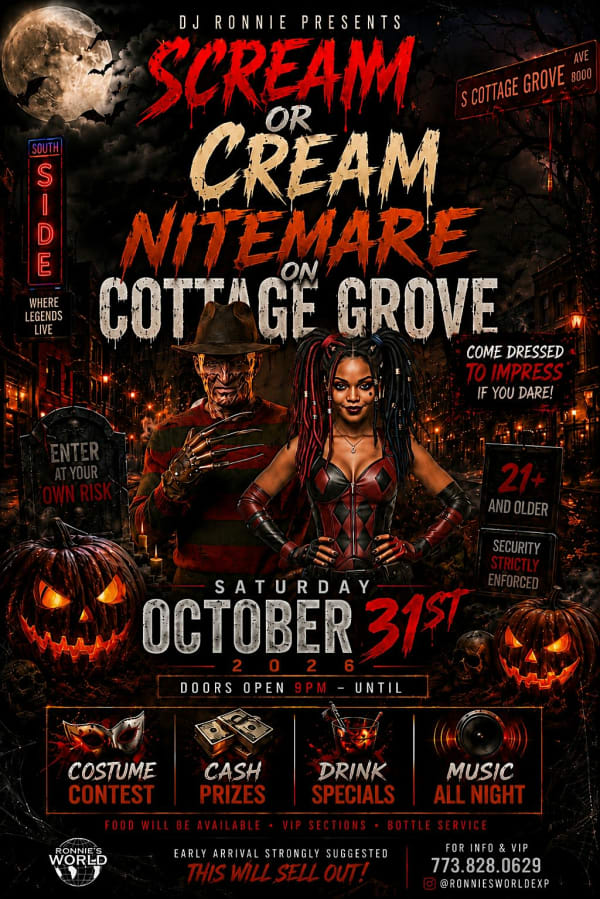 Millennial Party People Chicago Halloween Bash 2026