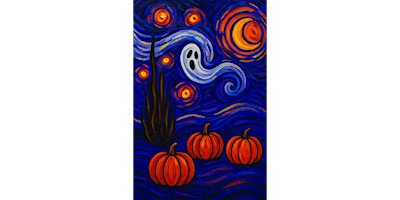 Starry Nightmares - Paint and Sip in Indianapolis | Classpop!™