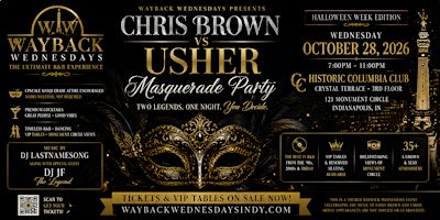 Wayback Wednesdays: Chris Brown vs. Usher Masquerade Party