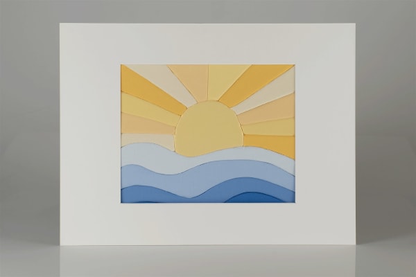 Kinusaiga Sunset - Paint with Fabric
