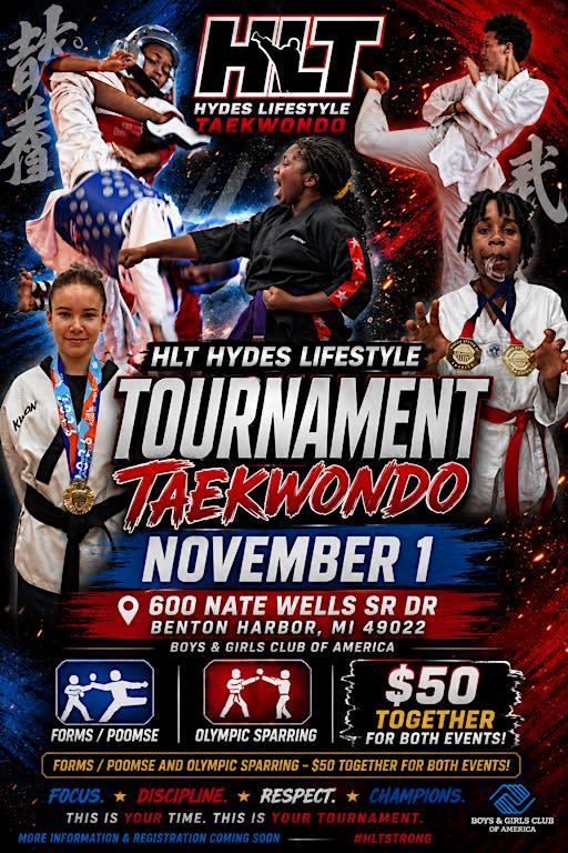 Hydes Lifestyle Taekwondo 5th Annual Taekwondo Tournament