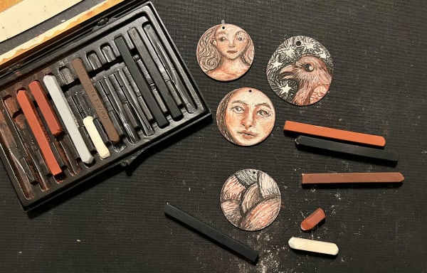 Drawing & Mark Making on Enamel with Andrew Thornton