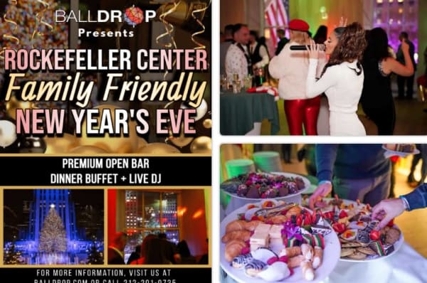Rockefeller Center NYC New Years Eve