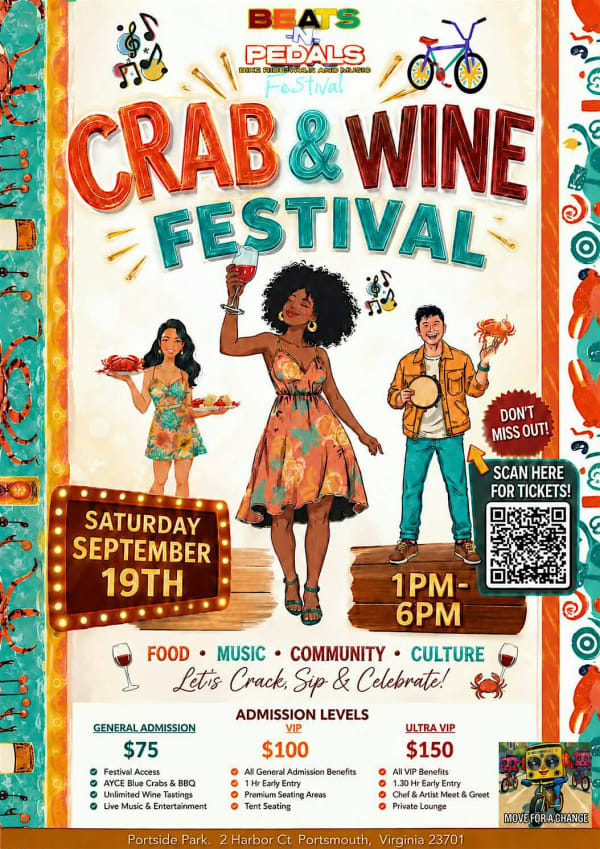 Crab & Wine and Music Festival - Beats & Pedals Festival