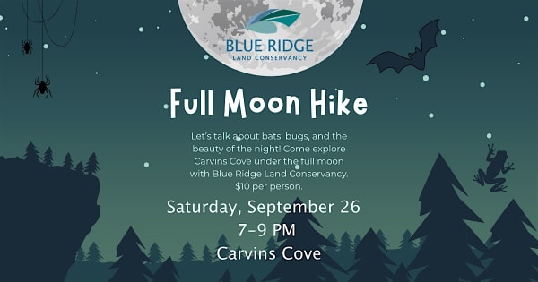 Full Moon Hike at Carvins Cove