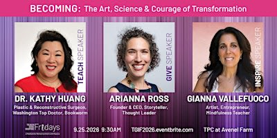 TEACH GIVE INSPIRE Fridays - September 25, 2026