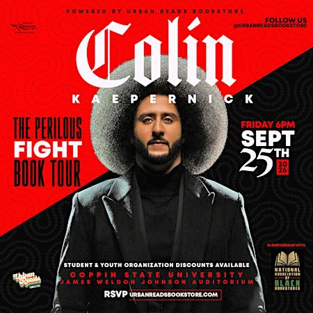 Colin Kaepernick Book Signing with Urban Reads Bookstore