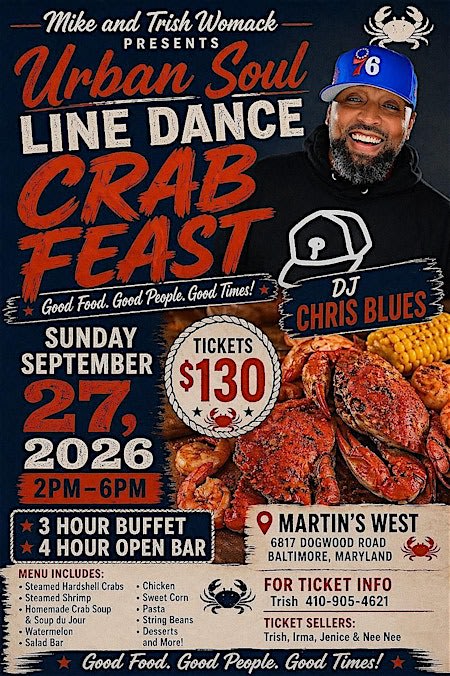Urban Soul Line Dance Crab Feast