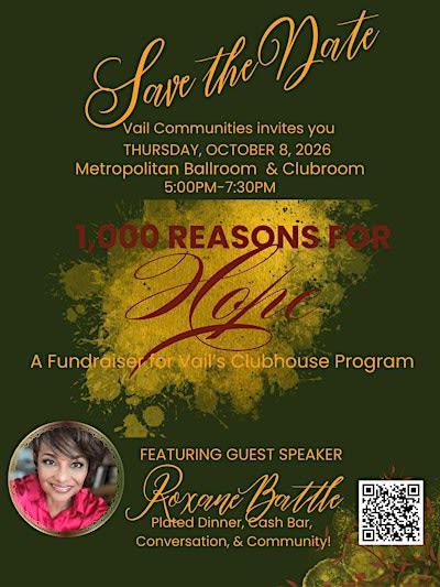 1,000 Reasons for Hope- A Fundraiser for Vail's Clubhouses