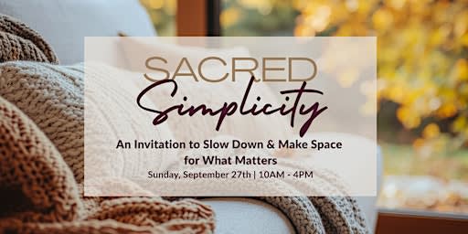 Sacred Simplicity