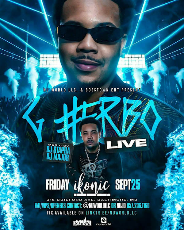 G HERBO LIVE AT IKONIC