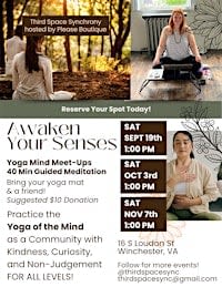 9/19 Yoga Mind Meetup at Please Boutique