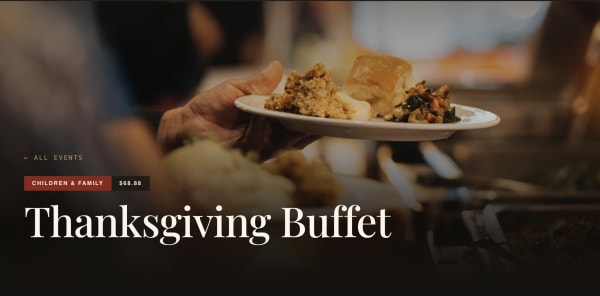 Thanksgiving Buffet