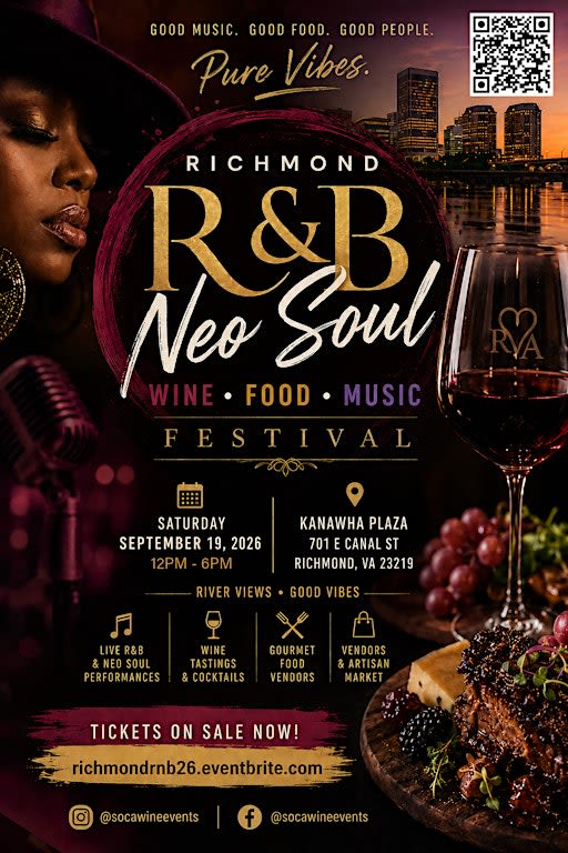 Richmond R&B Neo Soul Wine Food & Music Festival