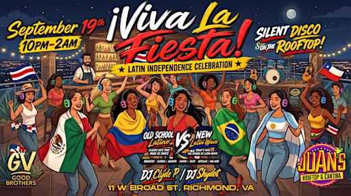 Viva La Fiesta: Latin Independence Celebration - Silent Disco