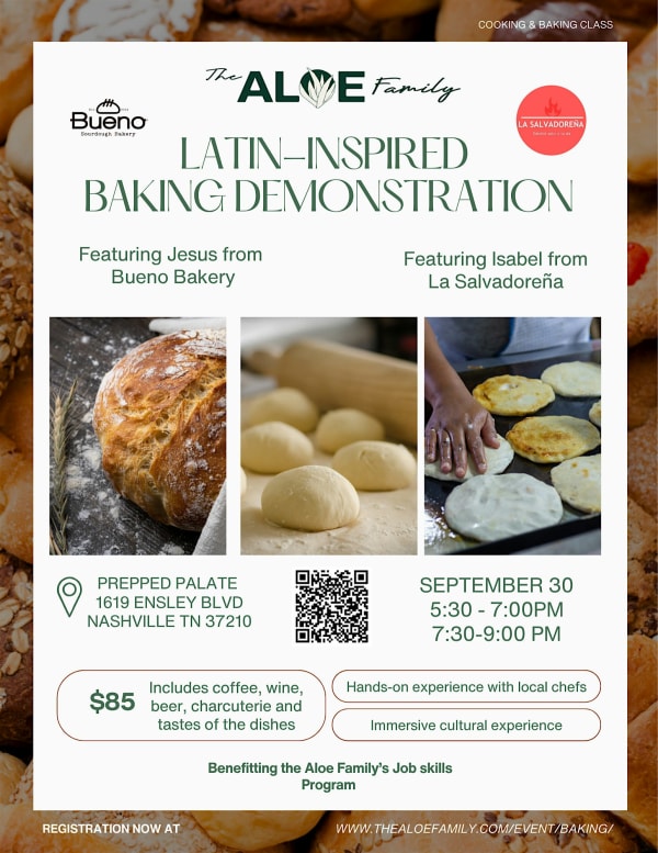 Latin-inspired Baking demonstration
