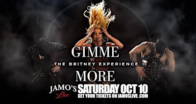 Saturday Late Show Gimme More Britney Spears Experience at Jamo's Live
