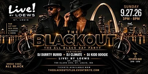 THE BLACK OUT | All Black Day Party