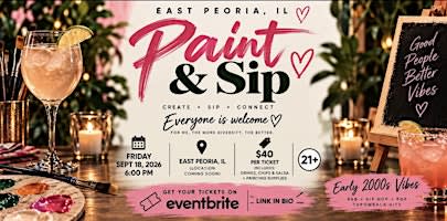 Paint & Sip ~ East Peoria✨