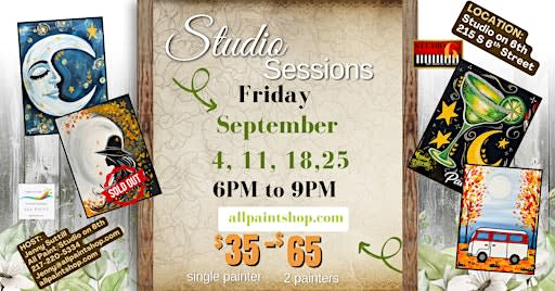 Studio Sessions @ Studio on 6th September