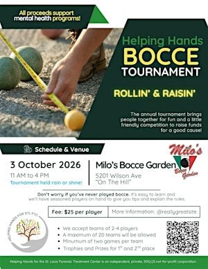 Helping Hands Bocce Tournament: ROLLIN' & RAISIN'