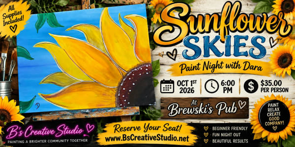 SUNFLOWER SKIES  with Dara