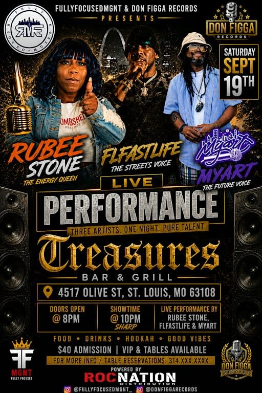 Fullyfocusedmgnt & Don Figga records presents RUBEE stone