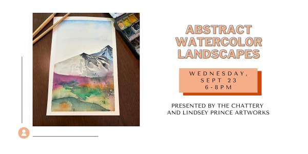 Abstract Watercolor Landscapes