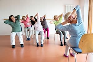 Chair Yoga is now on Tuesdays!