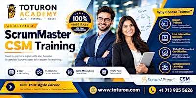 2 Days Certified ScrumMaster (CSM) Training in Lexington, KY