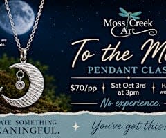 To the Moon Pendant Class