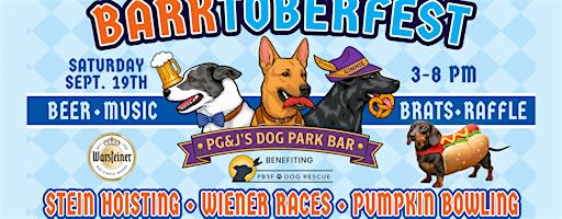 PG&J’s 6th Annual BARKtoberfest & Animal Rescue Benefit