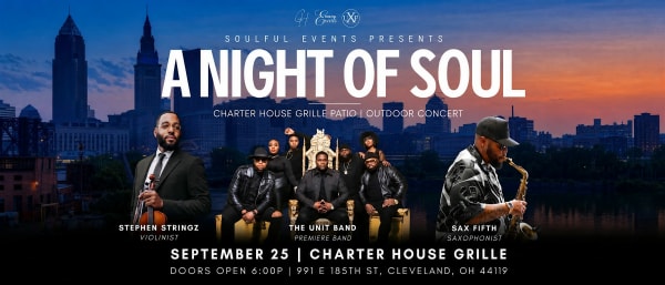 A Night of Soul: Stephen Stringz x The Unit Band x Sax Fifth