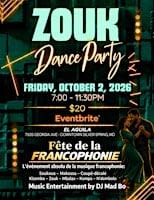 ZOUK Dance Party - Fête de la  FRANCOPHONIE