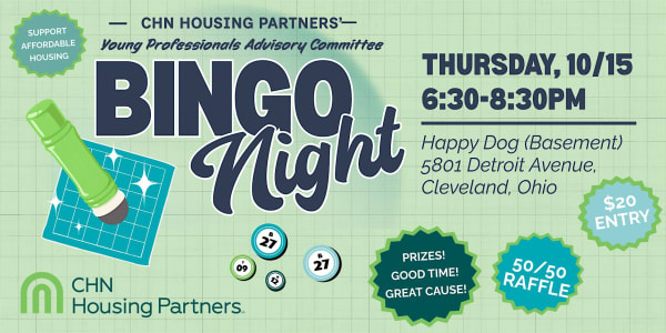 YPAC Bingo Night to benefit CHN Housing Partners