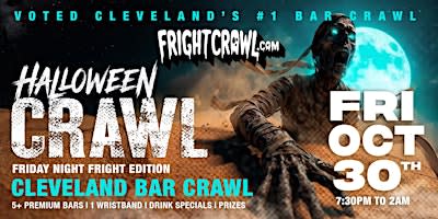 The Fright Crawl | Cleveland's Halloween Bar Crawl 2026 | Fri, Oct 30