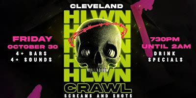 Cleveland's Haunted Hop 2026: Halloween Bar Crawl (Friday, Oct 30)