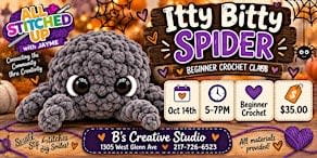 Crochet Class -Spider