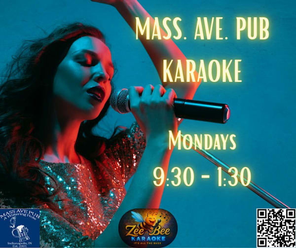 Mass. Avenue Pub Karaoke w/ZeeBee