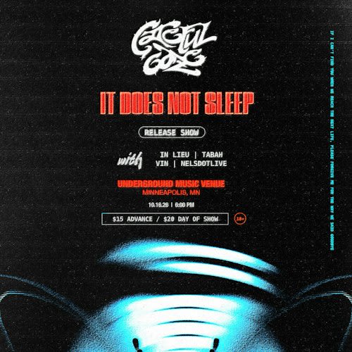 Careful Gaze's 'It Does Not Sleep' Release Show