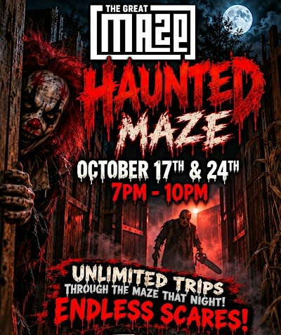 The Great Maze Haunted!