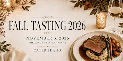 Fall Tasting  2026 at The Venue at Wood Farms