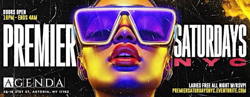 Premiere Saturdays at Agenda nightclub, Free entry !