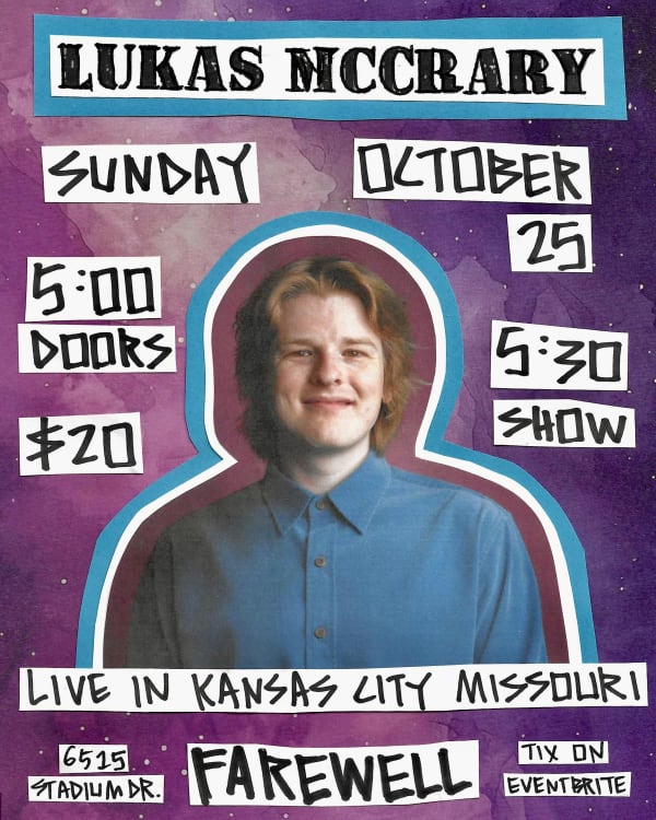Lukas McCrary Live in Kansas City
